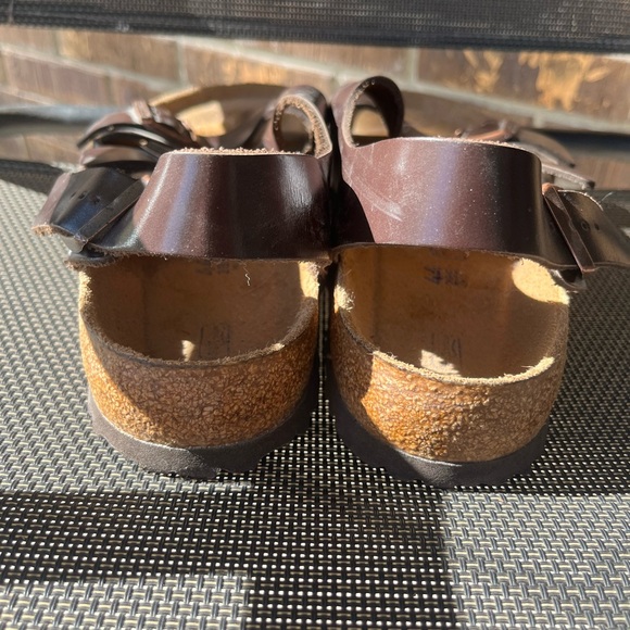 Worn once Birkenstocks in Mocha men’s size 11 - Picture 4 of 5